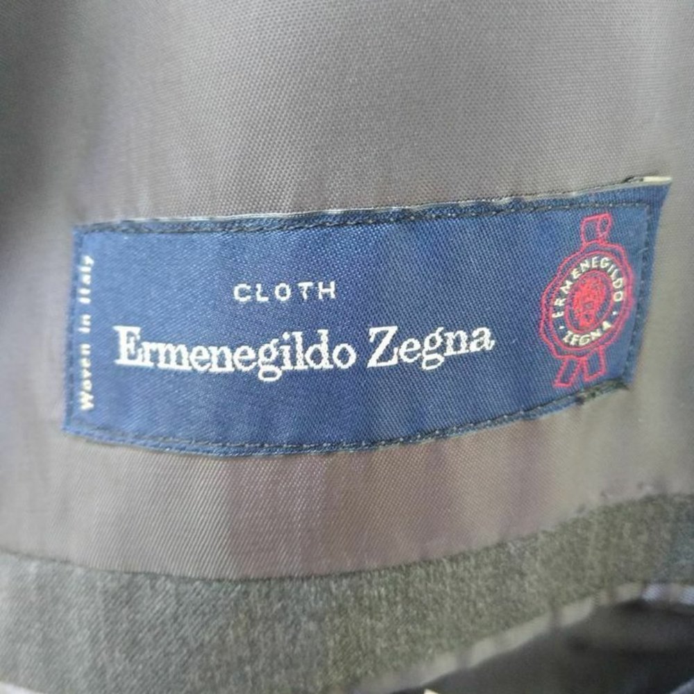 Ermenegildo Zegna Wool 2 Button Blazer Sz 46R - Picture 7 of 8